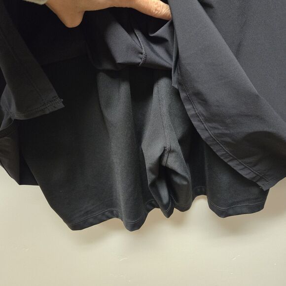 Nike Bliss Luxe Women's 2-1 Training Dress (Plus Size) in Black Size 1X Skort - Picture 6 of 10